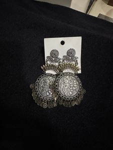 Oxidised earrings