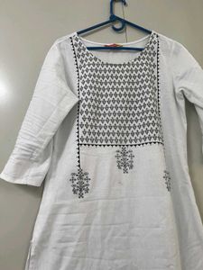 Elegant White Kurta