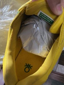 Yellow Casual Shoes