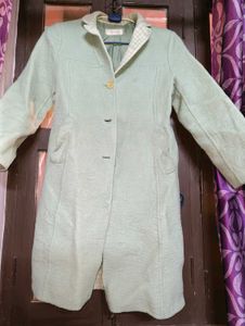 Elegant Mint Green Coat