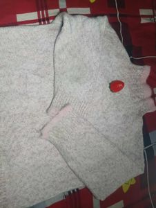 Cozy Knit Sweater with Detail