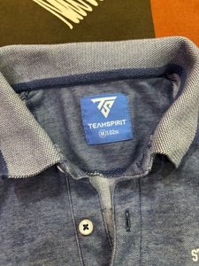 Vintage-Style Two-Tone Polo
