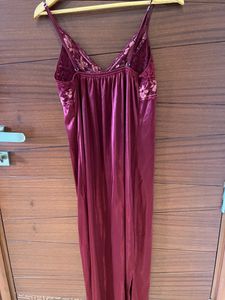 4 Piece Satin Nightwear
