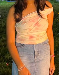 Trendy One-Shoulder Top