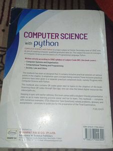 Class11 Computer Science With Python By Sumit Aror