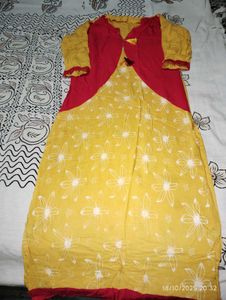 Floral Print Kurta