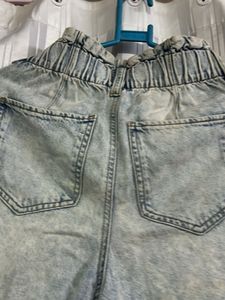 Distressed Acid Wash Jeans