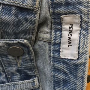 Ripped Light Wash Denim Jeans