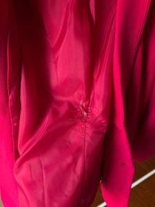 Fuschia Pink Casual  Blazer