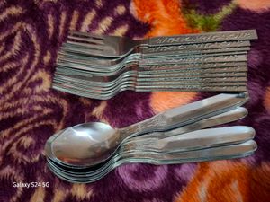 STAINLESS STEEL SPOON PACK OF= 20 PIC