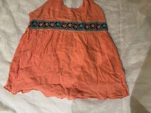 Boho Embroidered Halter Top