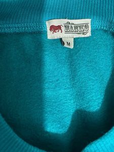 unisex Teal Sweatshirt