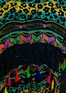 Funky Colorful Tassel Cardigan