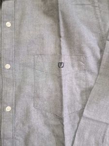 Vanheussen 44 S8ze Shirt Grey Colour In New Condit