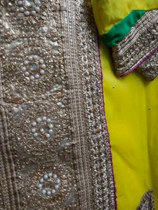 Heavy Designer Party Wedding Wear Saree + Blouse