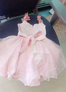 Baby Pink Frock 3-4 Years