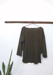 Olive Green Top