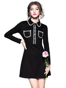Chic Black Shirt Dress