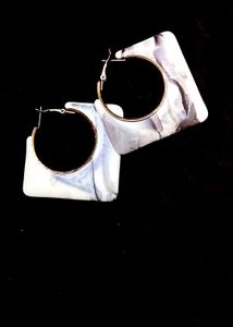 Square Hoop Earrings