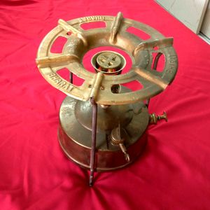 Vintage Bharat Brass Stove 1960s