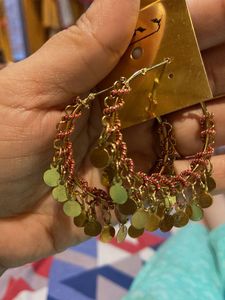 Hoop Dangle Earrings
