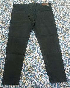 Men's Casual Black Trousers