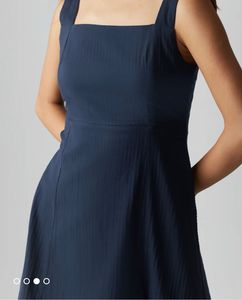 Navy Midi Dress