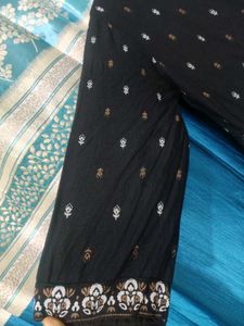 Elegant Black Naira Cut  Kurti