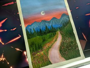 Canvas Scenery Portrait