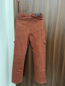 Rust Colored Cargo Pants