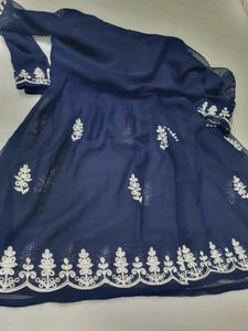 Embroided Georgett Tunic