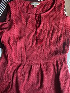 Red Festive Top