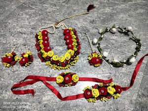 Flower Design Jewellery Set