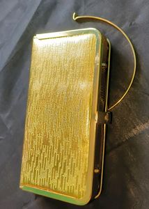 Richy Looks Party Wear 2 in 1 Clutch Metal