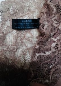 Wattiertes Bralette aus Spitze - Puderrosa - DAMEN