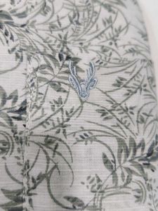 white Floral Print Shirt
