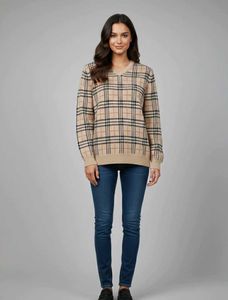 Burberry Checkered Sweater