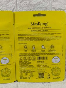 Pack Of 5 Sheet Masks