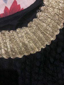 Black Net Dress.