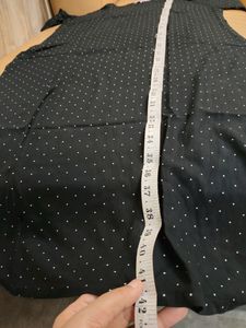 Black Polka Kurti