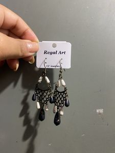 Marble Print Jhumka