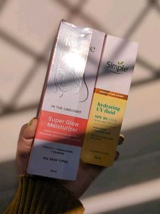 Foxtale And Simple Sunscreen Moisturizer Combo