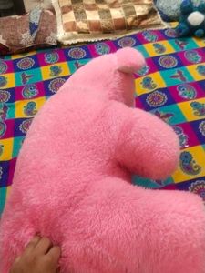 Pink Teddy Bear - Soft and Cuddly  big size coine❌