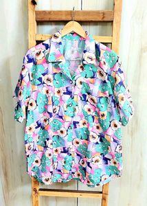 Multicolour Colour Shirt Size-42-44