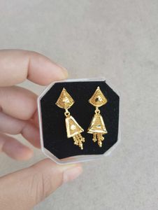 GOLDEN EARRINGS 😺🤩