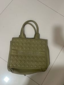 Christian Dior Olive Tote