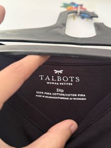 Black Long Sleeve Top