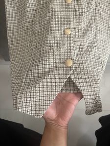 Korean Shirt With Chinese Collar