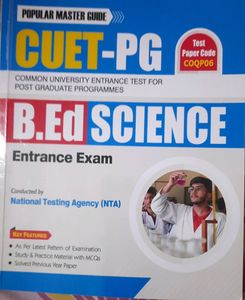 CUET-PG.  B.ED SCIENCE
