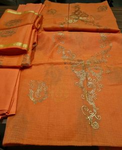 3PC Unstitched Salwar Kameez  Suit Material